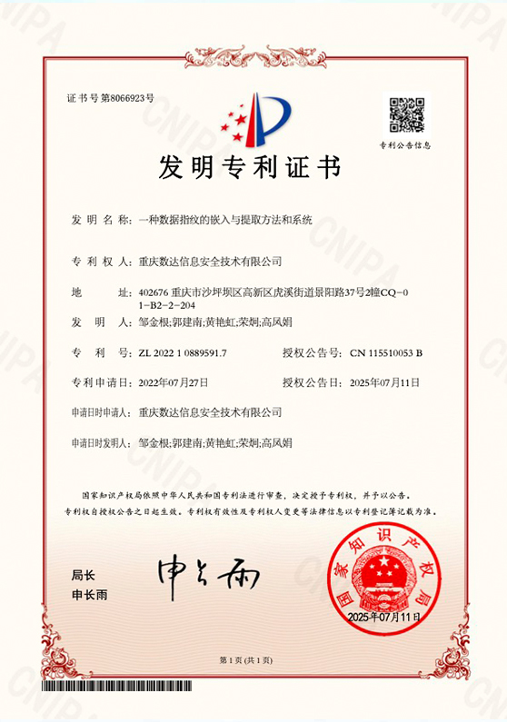加密产品专利